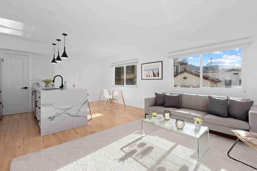 Brand New Ocean-View Beach Home Steps To The Sand! Manhattan Beach Buitenkant foto
